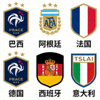 世界杯热身赛对手国家队Logo